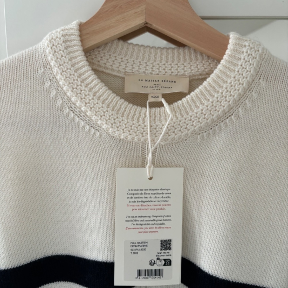 Sezane Bastien Jumper *BNWT* (100% merino wool) - Picture 7 of 15